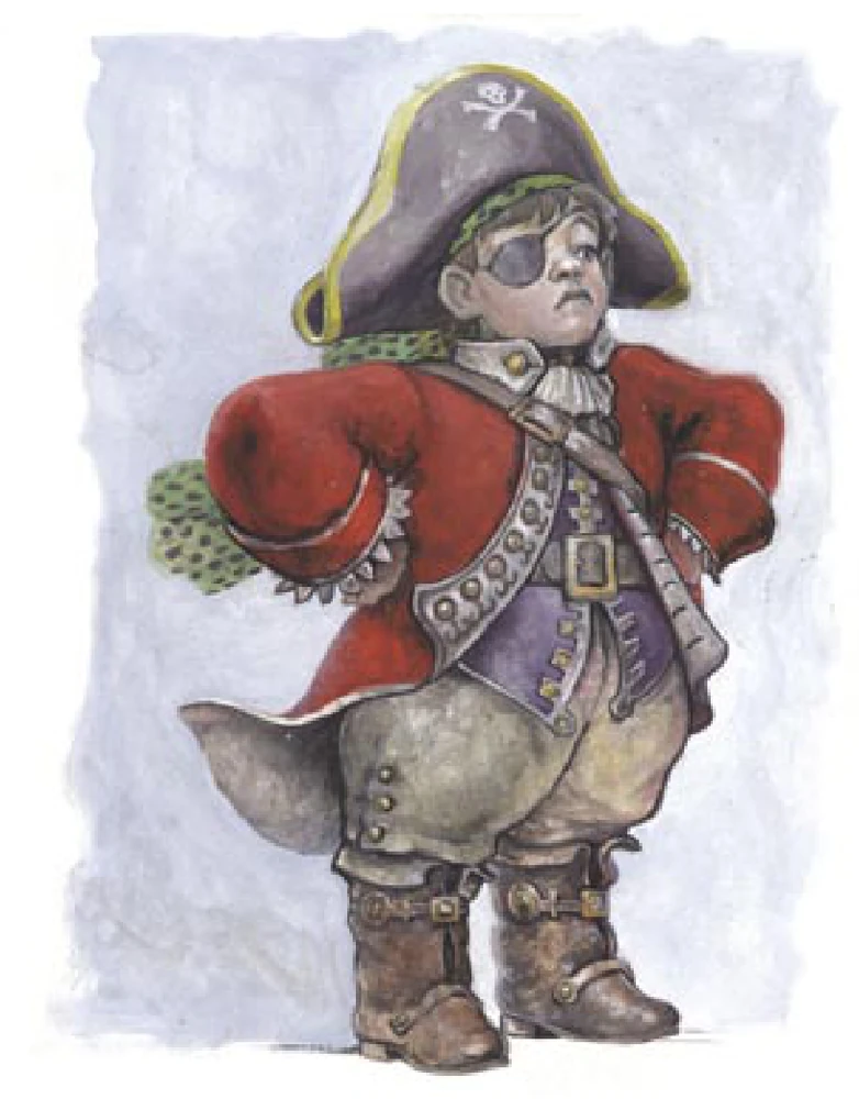 The pirate boy from The Ring Bear.